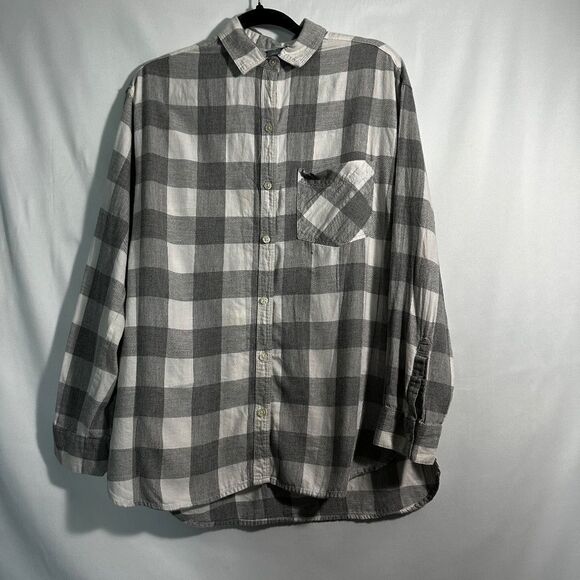 Old Navy, Medium Plaided flannel - Picture 1 of 8